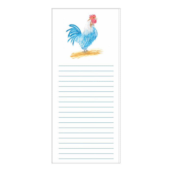 List Pad, Blue Chicken