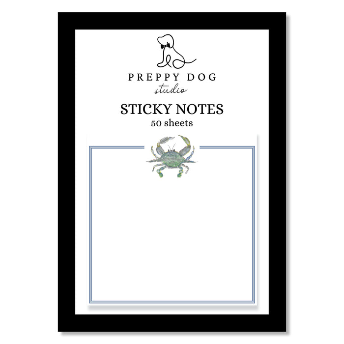 Sticky Notes, Blue Crab