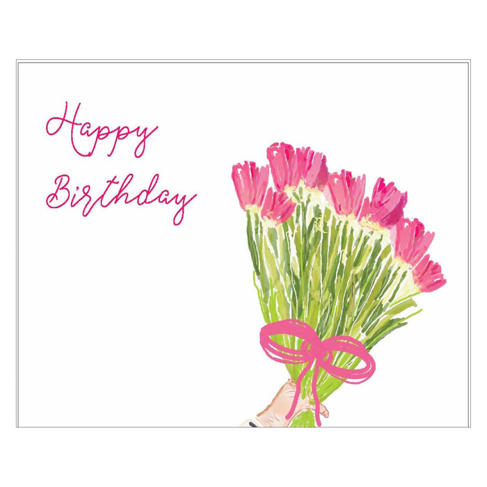 Greeting Card, Birthday Bundle of Flowers