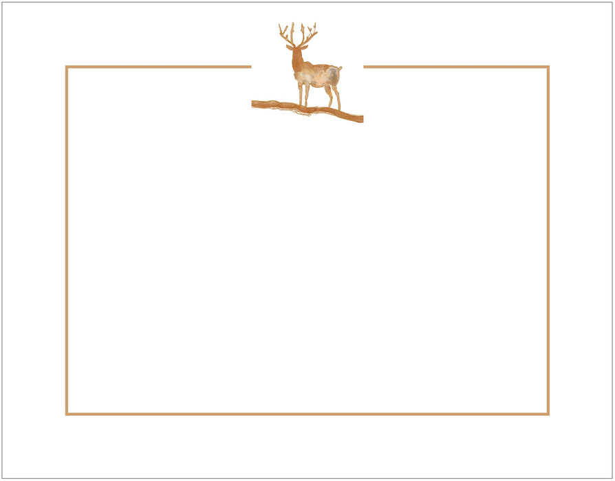 Boxed Note Card Set, Deer Stance