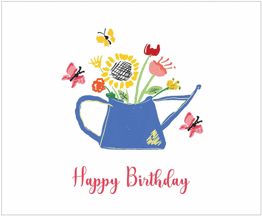 Greeting Card, Watering Can