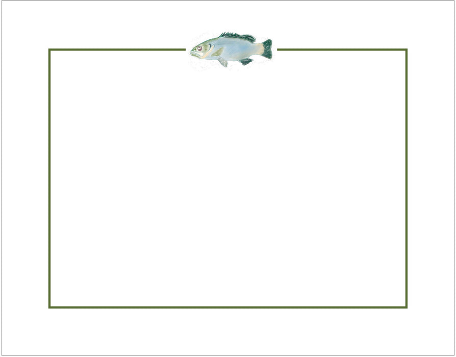 Boxed Note Card Set, Lake Catch