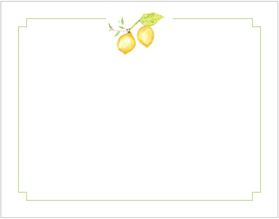 Boxed Note Card Set, Lemons