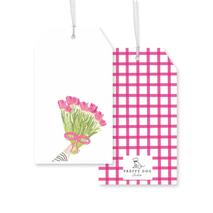 Gift Tag, Bundle of Flowers