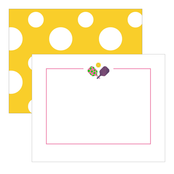 Boxed Note Card Set, Pickleball