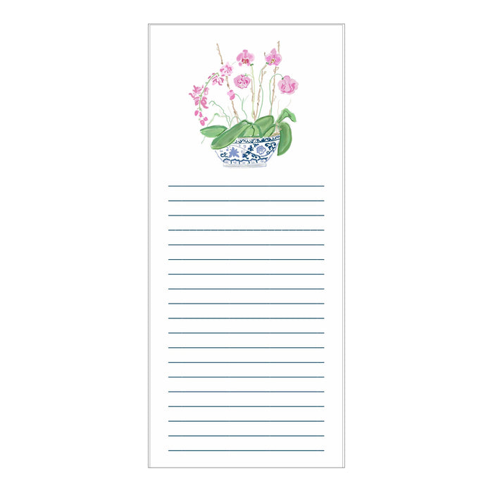 List Pad, Pink Orchids