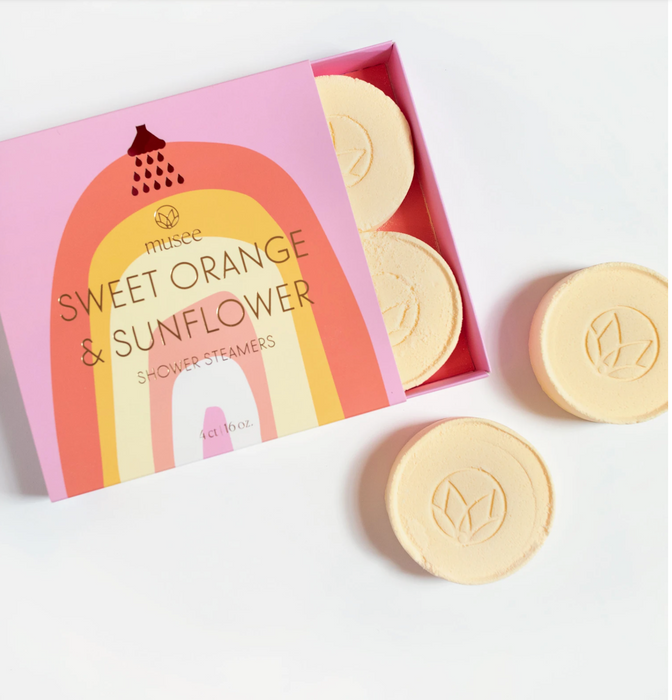 Shower Steamer, Sweet Orange & Sunflower