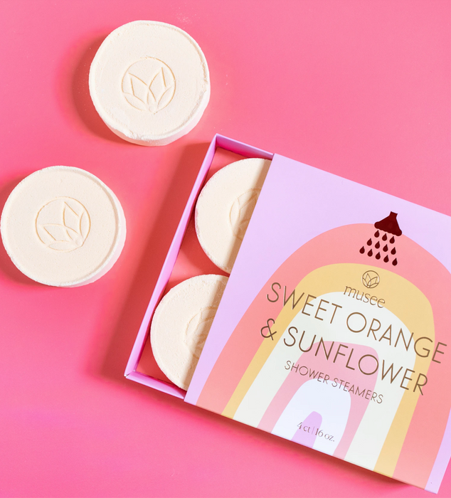 Shower Steamer, Sweet Orange & Sunflower