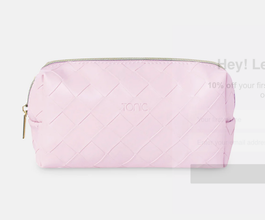 Small Beauty Bag, Peony Pink