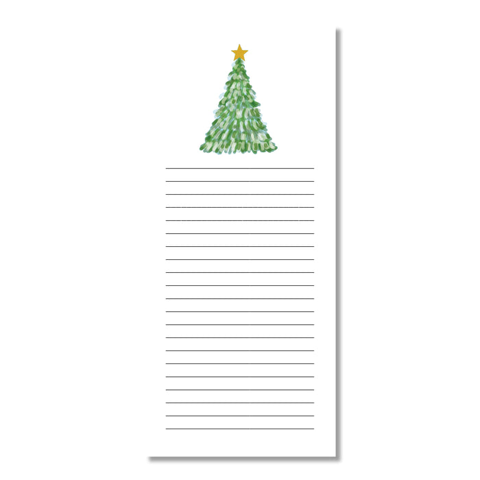 Christmas List Pad, Simple Tree