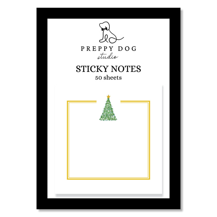 Christmas Sticky Notes, Simple Tree