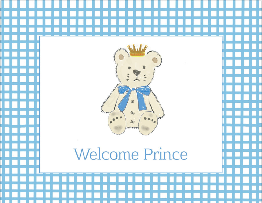 Greeting Card, Welcome Prince
