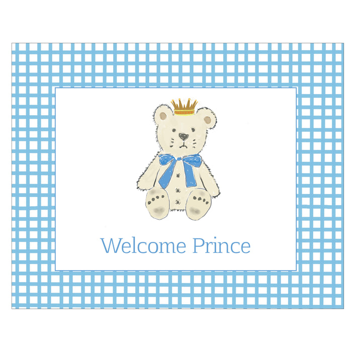 Greeting Card, Welcome Prince