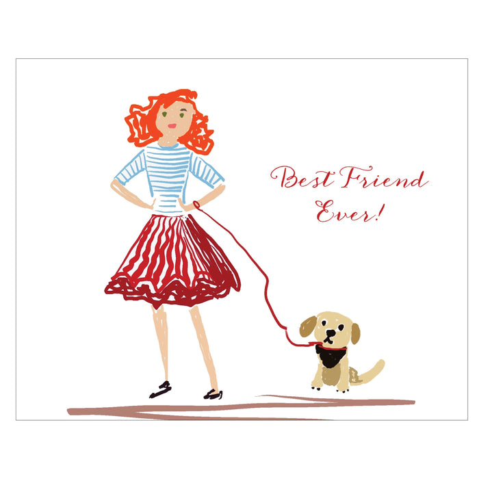 Greeting Card, Best Friend Ever!