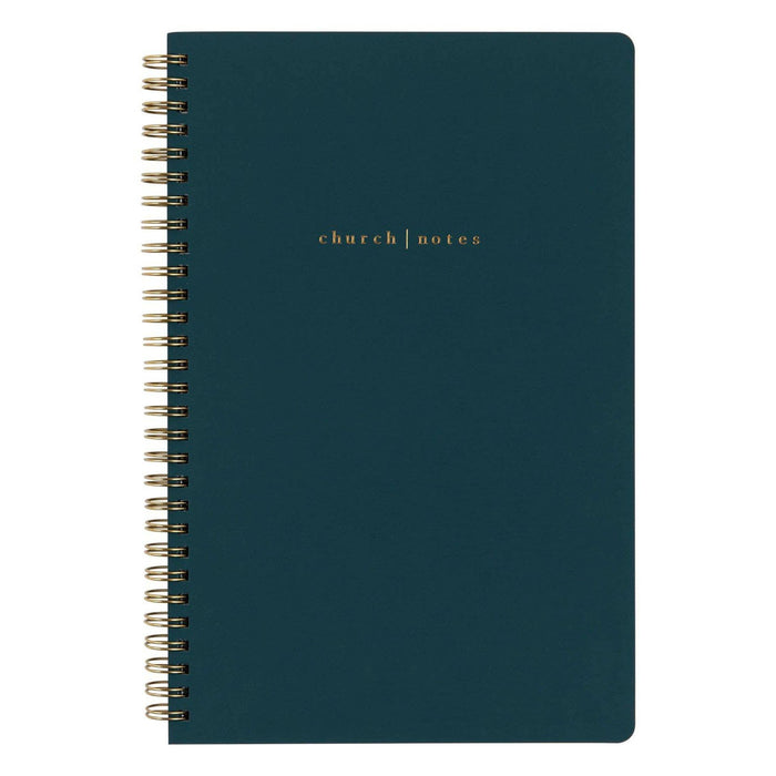 Notebook - Navy, Church Notes