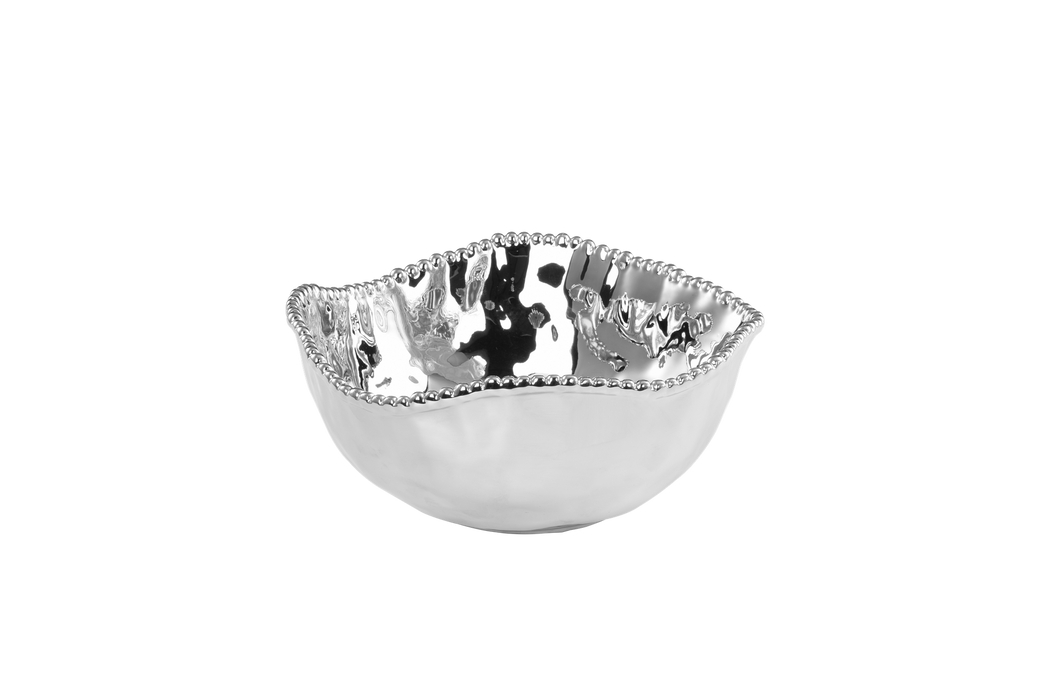 Large Salad Bowl, Silver