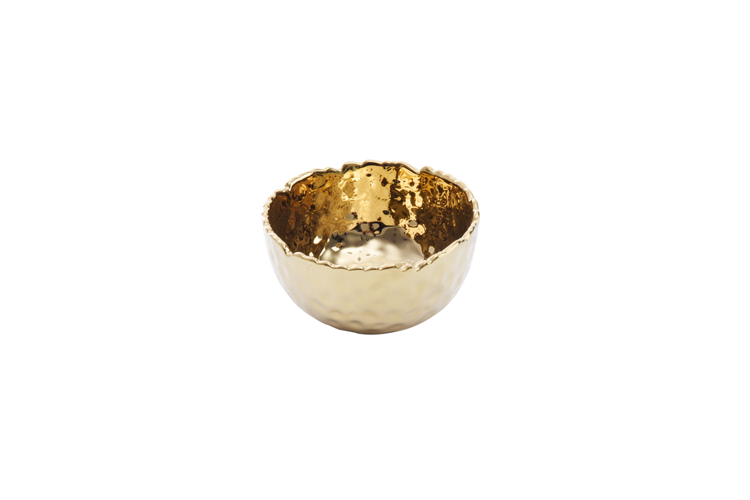 Pampa Bay Snack Bowl, Gold