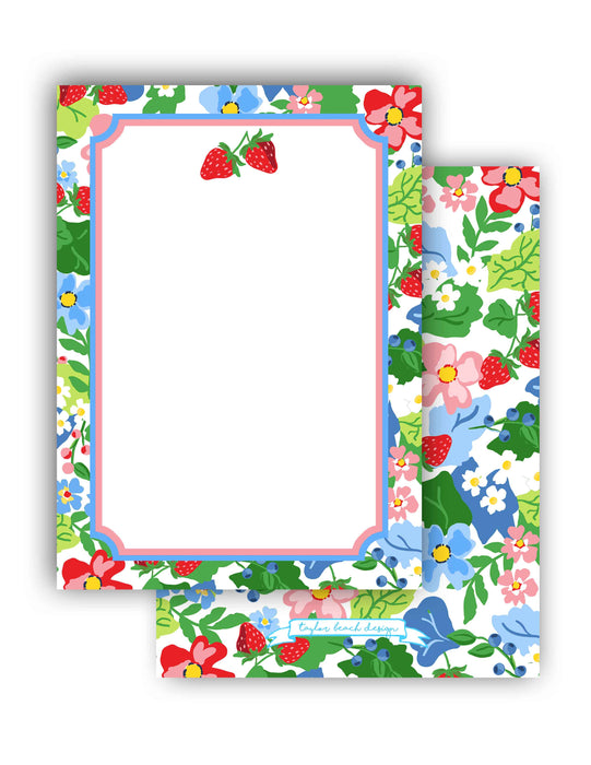 Summer Picnic Flat Note Cards
